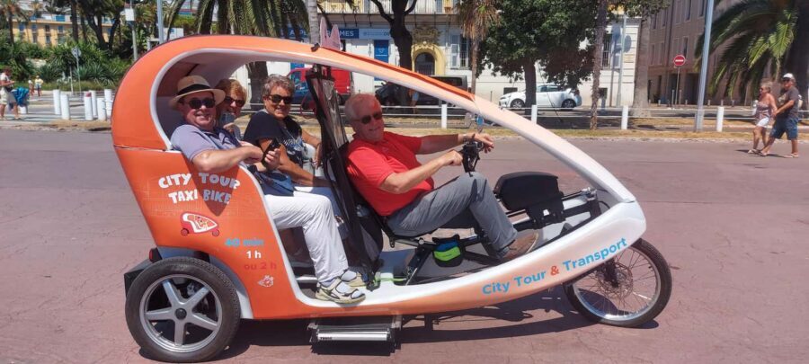 Nice : Visite privé 1H en Vélotaxi avec un guide local. - Key reasons this 1-hour Nice ride works