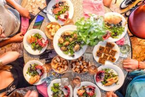 NO DIET CLUB - Unique Local Food in Nice ! - The food plan: how the tastings add up to a real lunch