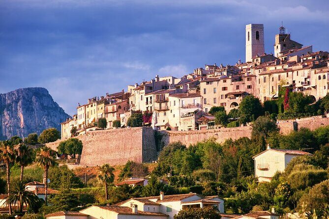 Private Full-day French Riviera and Hilltop Villages Tour - Gourdon: medieval fortress views, Place Victoria, and lavender time