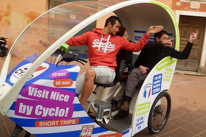 Private tour guide of Nice in electric taxibikes - Modern art, gardens, and Tête Carrée: Nice’s sculpture moment