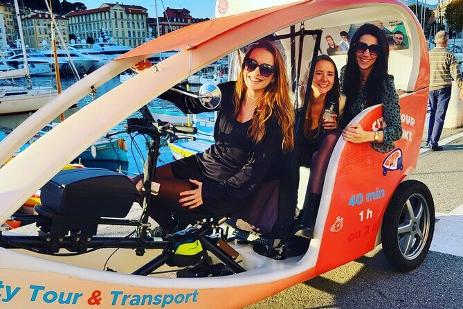 Private Tour of Nice by Bike and Boat - Nice in Two Speeds: Pedicab Sightseeing Meets a Private Riviera Boat