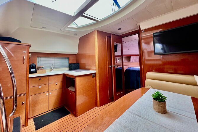 Private Yacht Charter with Skipper on The French Riviera - Sailing out of Villefranche sur Mer: the bay view that sets the tone