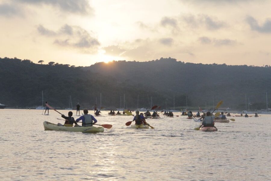 Sunset trip kayak tour in the gulf of Saint-Tropez - The Paddle Along Pampelonne to Cap Camarat: Views Plus Guidance