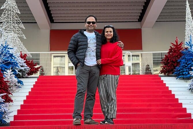 The French Riviera - Cannes Croisette and the steps of glory moment