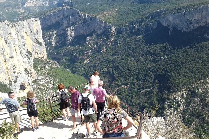 The Grand Canyon of Europe and Its Lavender Fields Small group - Entering Verdon Gorge: viewpoints, turquoise river, and a photo stop