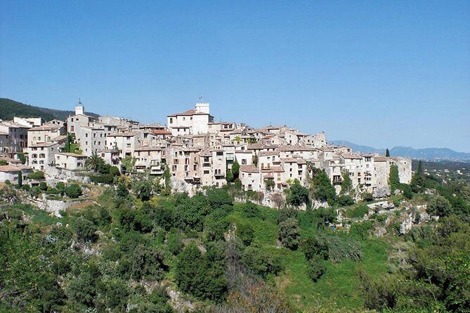 West Coast and Countryside shared & Guided tour from Nice - Stop 6: Tourrettes-sur-Loup violet-flower capital photo moment