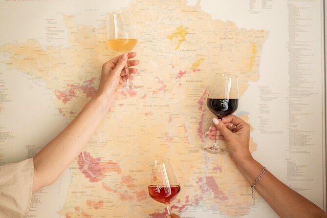 Wine Tasting Class: Tour de France in Nice City Centre - The core idea: a mini-tour of France through eight wines