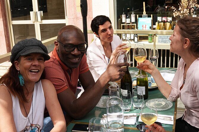 Wine Tasting Tour in Nice - Early evening - Small groups - Garibaldi Square finish: natural sparkling and a French pastry sweet